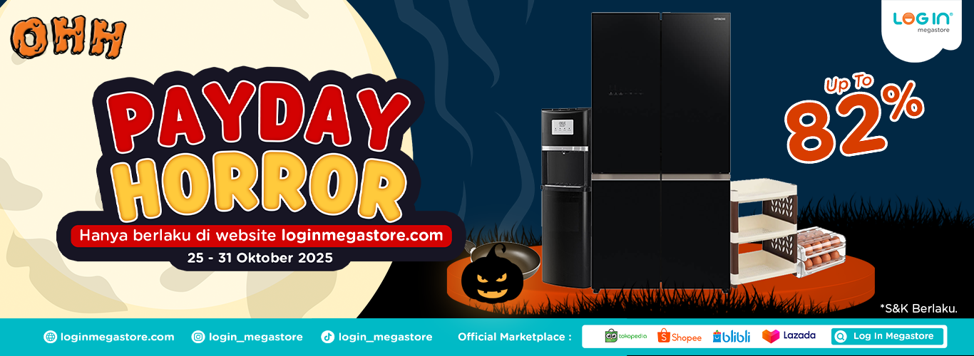 Promo PROMO PAY DAY HOROR LOG IN MEGASTORE - Login Megastore